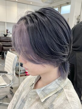 !メンズブリーチハイトーンケアブリーチデザインカラー#原宿