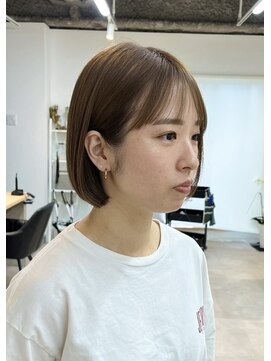 トト 船橋店(toto.) ☆暗めカラーデザインカラーグランマッシュショートボブ[船橋]