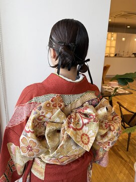 ルッツ(Lutz. hair design) 12/27 着付け ヘアアレンジ【千代田彩夏】