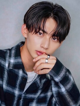 MEN'S HAIR BLEACHi 四日市店【メンズ ヘア ブリーチ】 【BLEACHi】コリアンセンターパート【numberA.×BLEACHi】