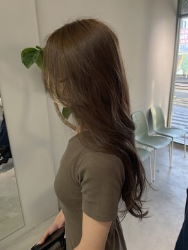 ヘアーメイク ネイキッド(Hair make Naked) 髪質改善オリーブベージュ