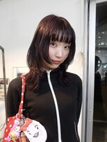 セッション(SESSION) ブリーチなし こっくりワインレッド