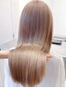 【オンリーワンの自然な仕上がり◎】カット＋パーソナル縮毛矯正+内部補修TR