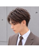 メンズパーマスタイルが得意なサロン◎朝のスタイリングが格段になくになります◎