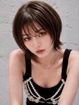シー バイ ロンド 新宿(Sea by Lond)&nbsp;【福島】アースカラー耳かけくびれヘアショートボブ新宿