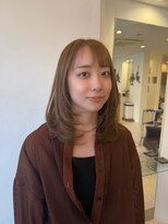 ムーブヘアウィル(MOVE HAIR will)&nbsp;ベージュカラー×レイヤーカット