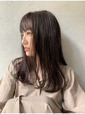 ストレート。自然体。濡れ感。