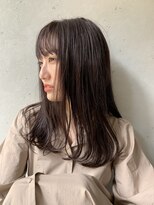 イコ(iko)&nbsp;ストレート。自然体。濡れ感。