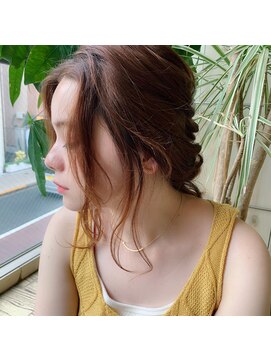 シー バイ ロンド 新宿(Sea by Lond) 夏のゆるポニーテール♪【福島泰】