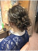 シニヨンアレンジ