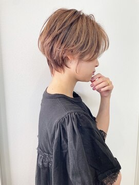 モナン(monan) 横顔美人*小顔ひし形ショート/ボブショートボブ/くびれショート