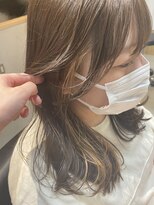 リトヘアー(Lito hair) フェイスレイヤー×インナーカラー