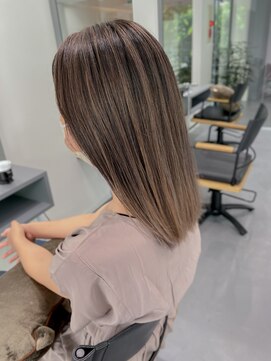 レフ(LEF) 【オダオススメ!】パールベージュエアタッチバレイヤージュ