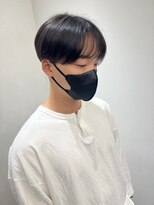 リリアーナ(LILIANA)&nbsp;シースルー　マッシュ　韓国ヘア　センターパート