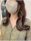 大人かわいい20代30代40代小顔ショコラベージュ1Zina千葉