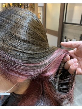 ヘアーデザイン ジュモク(Hair Design Jumoku) レッドバイオレット