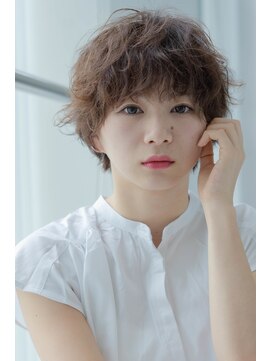 ラテ(latte) パーマがかわいいマッシュショート