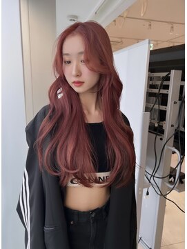 ナイロンバイセレクション(NYLON by Selection.) pink beige