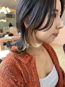 シャンプーボーイ 佐世保駅前店(SHAMPOO BOY) ウルフインナーカラー