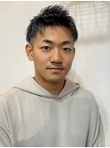 【スッキリ爽やか】アップバングショート