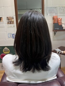 チアー ヘアリラクゼーション(cheer HAIRRELAXATION) クセを活かしたミディアムヘア
