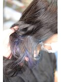 控えめインナーカラー