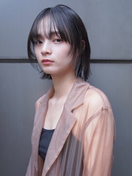 ニューヨークニューヨーク 守口店(NYNY) 大人可愛い/ボブ/前下がり/レイヤー/守口美容室/暗髪/黒髪