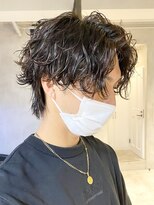 エリマバイフィフス 調布(elima by fifth)&nbsp;メンズパーマ 波巻きスパイラルツイストニュアンス メンズカット