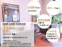 ヘアケアカルネ(HAIR CARE CARUNE)の雰囲気（1ヶ月￥30000円～使い放題プランもあります。詳細は連絡下さい。）
