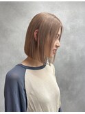 10代20代/ミルクティーベージュ/ボブ