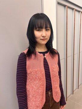 ローレンアオ(LOREN AO) 前髪/アンブレラカラー/こなれミディ/イメチェン/ウェーブパーマ