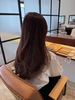 マーリャヘアー(mallia hair)&nbsp;レイヤースタイルレイヤーカットロングレイヤー小顔スタイル