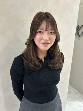 キング(K!ng) 縮毛矯正髪質改善ハイライトレイヤーカット楠葉美容室エクステ