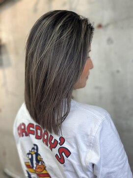 ディスコヘアー ベッロ(DISCO HAIR bello) ブリーチやめたい人必見!バレイヤージュカラー