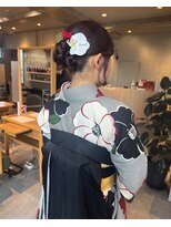 ゼストプラス(ZEST plus)&nbsp;卒業式hair♪カチモリヘア