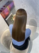 ユアーズヘア 東新宿店(youres hair)&nbsp;ブリーチ毛でもかけられる酸性縮毛矯正