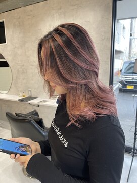 髪屋 紬 【Chu】バレイヤージュ/ハイライト/外国人風/シャドールーツ