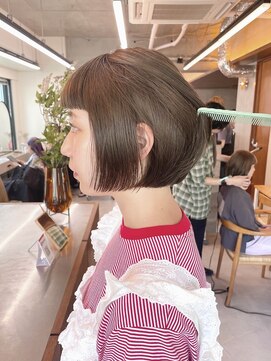 シキムーン 横浜(siki MOON) オリーブベージュ/ボブ[横浜/横浜駅]