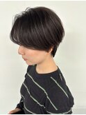 ショート/ハンサムショート/艶髪/小顔カット
