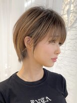 エルヘアメゾン(el. hair maison)&nbsp;夏のショート髪質改善ボブショートボブハイトーン