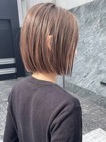 トルネード(TORNADO) 大人ミニボブ ワンレンボブ ぱっつん 切りっぱなし A0915