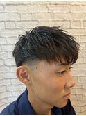 【クセの無い髪に"自然なクセ"を】