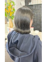 リール(THE RIRE.)&nbsp;＊THERIRE. 切りっぱなしボブ×オリーブグレージュ＊