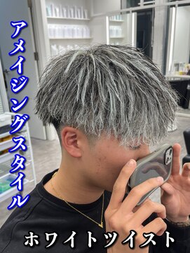 ルースト 心斎橋店(ROOST) MEN’S HAIR/波巻ツイストスパイラル/フェザーパーマ/ツイスト