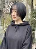 サブカルボブ/姫カット/黒髪ボブ/ショートボブ/髪質改善/抜け感