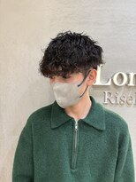 ロンドリゼル 札幌(Lond RiseL)&nbsp;ダークアッシュ/似合わせカット/リバースセンターパート