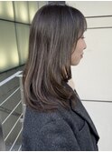 〈Tierra毛利仁美〉光に透ける外国人風オリーブカラー