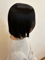 ヒラトヤ 肴町店&nbsp;丸みショート小顔カット似合わせカット透け感束感ボブ