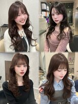 天神美容室&nbsp;レイヤーカット/福岡韓国美容室/似合わせカット 