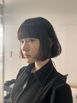 ヘアアンドスペース ベロン(hair&space velon) ふんわりボブ